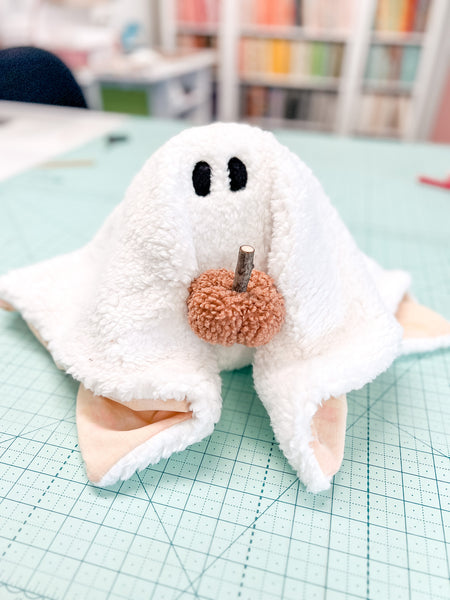 Sam the Ghost Pillow - The little Green Bean