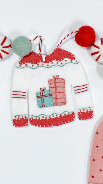 Ugly shop sweater garland