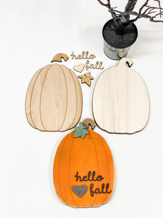 DIY Pumpkin Kit- Med |  Tall