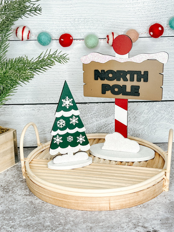 Christmas DIY Kits| Tree w Snowflakes