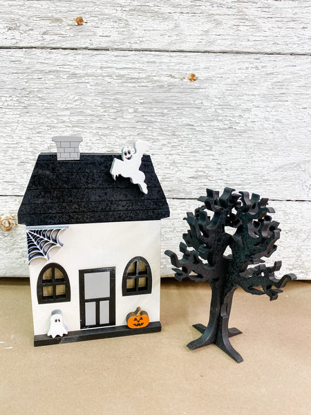 Halloween DIY Kit  Standing Ghost - The little Green Bean