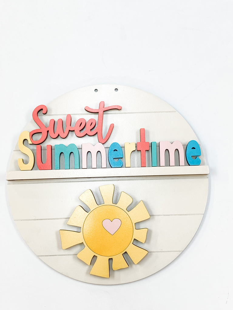 Customizable DIY Sign Kit | Bundles | Sweet Summertime