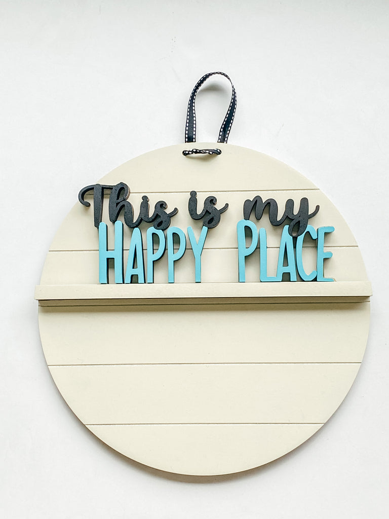 Customizable DIY Sign Kit | Words | This is my happy place