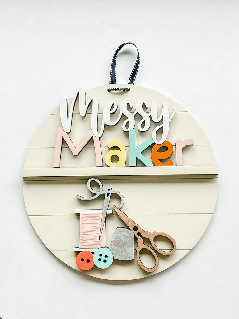 Customizable DIY Sign Kit | Words | Messy Maker