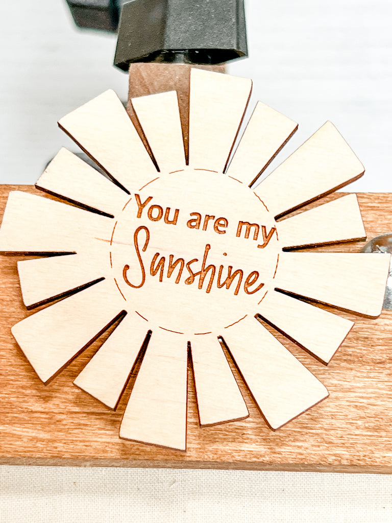 Needle & Scissor Minders | You are my sunshine