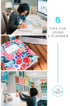 5 tips on using a planner
