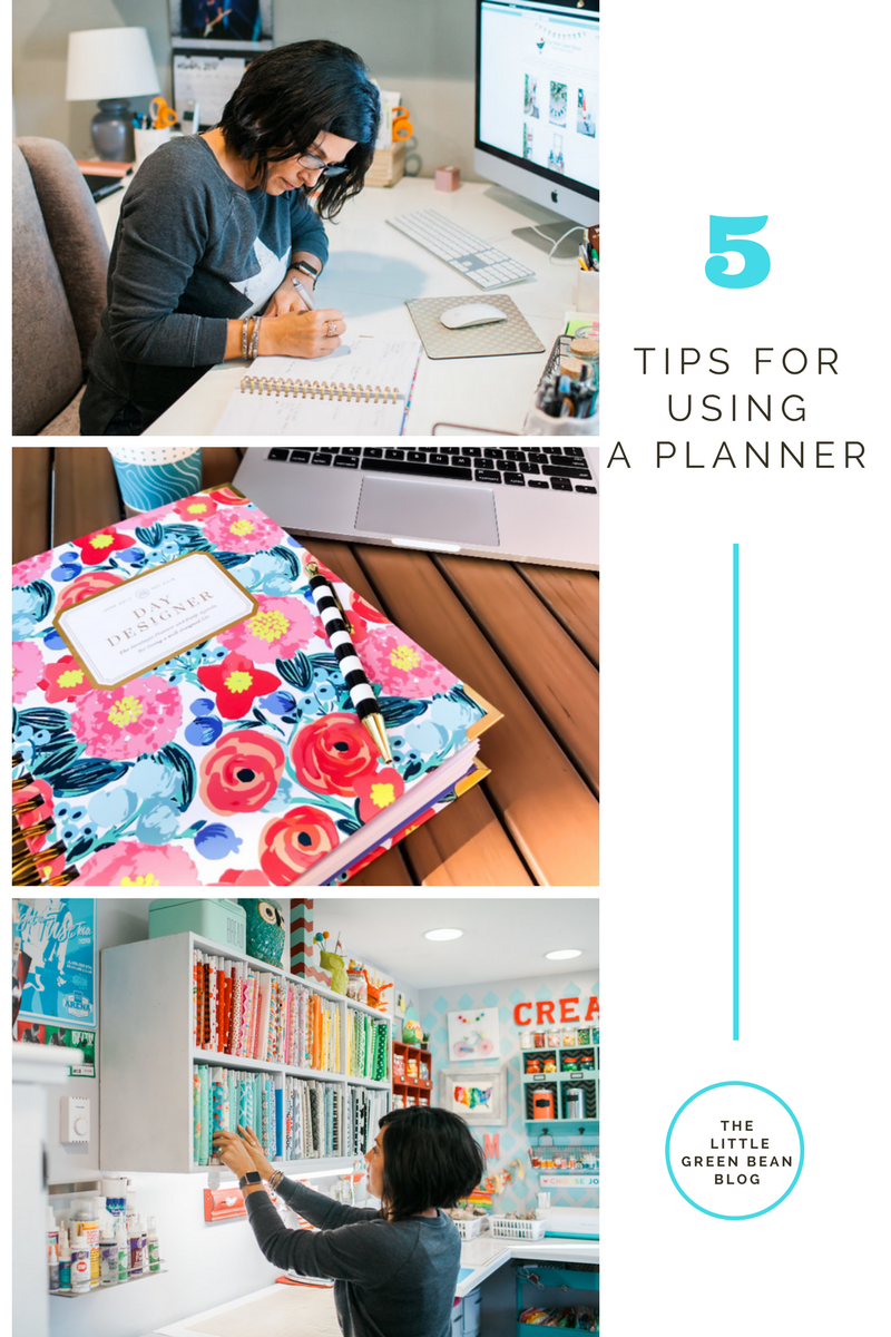 5 tips on using a planner