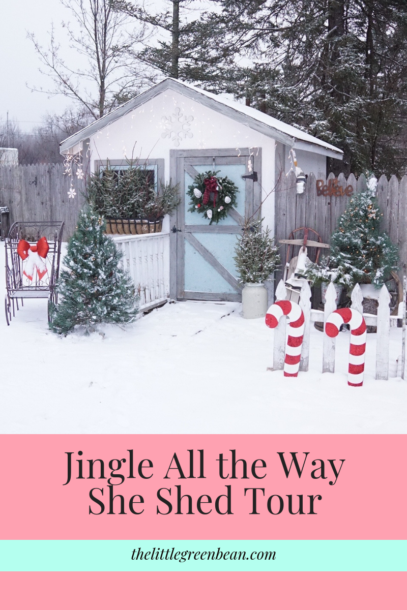 The magic of twinkly lights & vintage decor