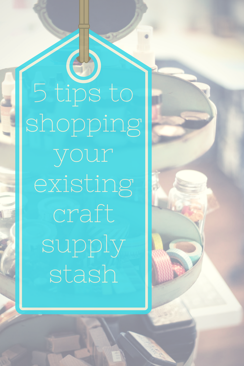 Shop your craft supply stash!