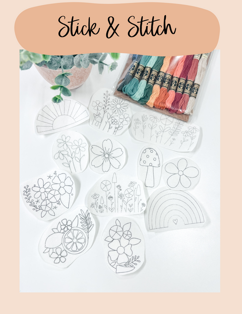 Stick & Stitch Packs