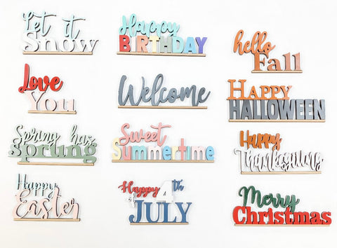 Customizable Sign DIY Kit | Words