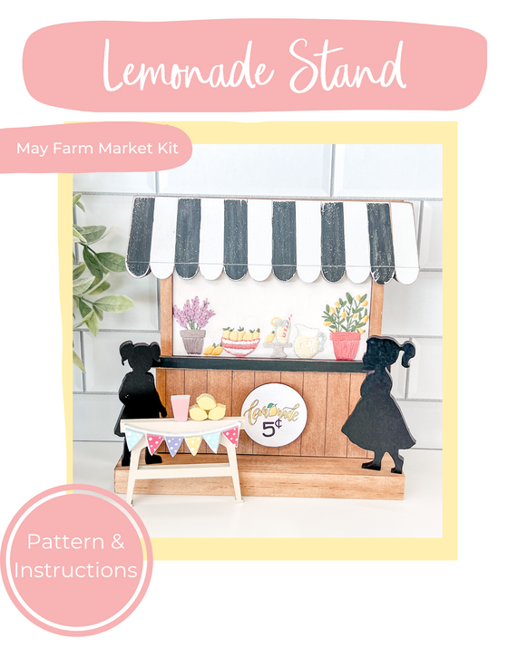 Farmers market Stand | Lemonade Stand | Embroidery Pattern Digital Download