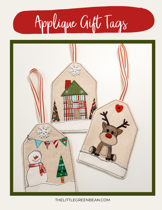 Applique Gift Tags | Digital Pattern