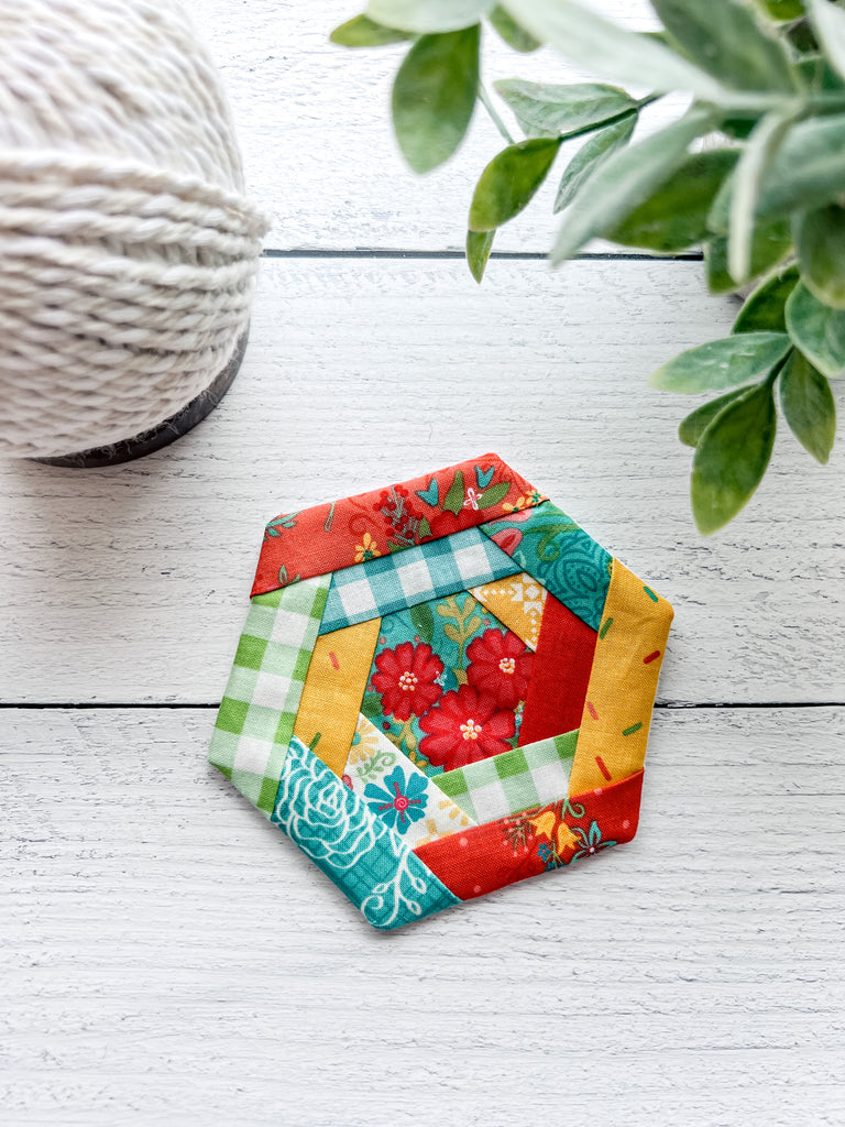Foundational Paper Piecing | Video Course + Hexie Pattern Bundle