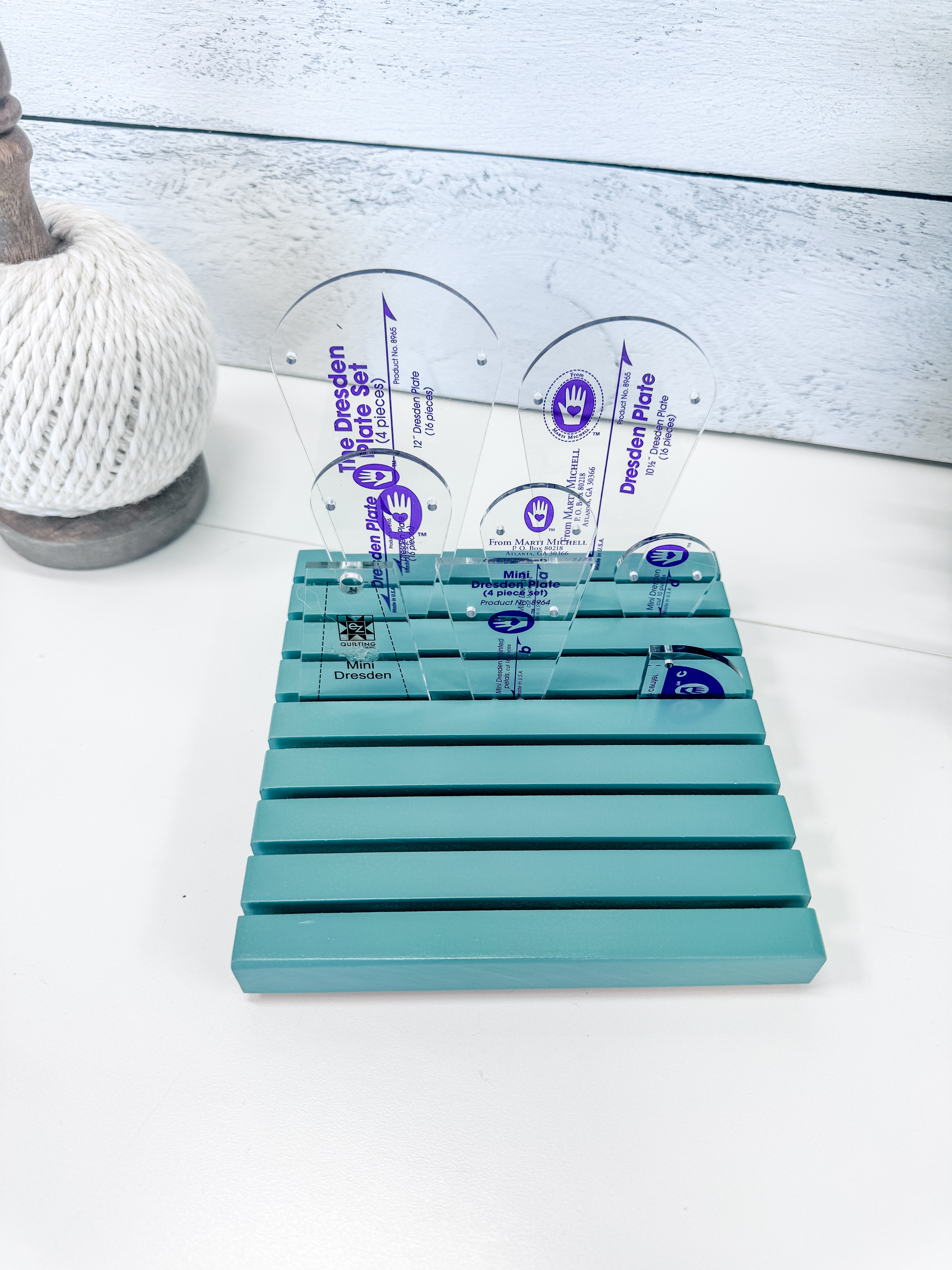 Mini Ruler Container Small Ruler Holder | 6 x 6 - The little Green Bean