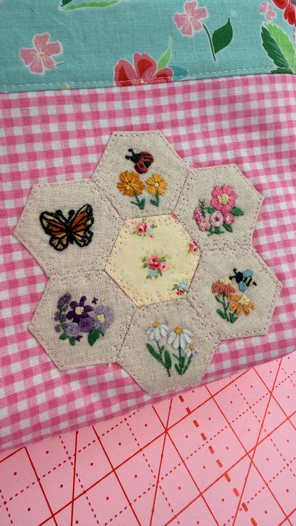 Stick & Stitch |1 " Hexagon Variety pack| Pack of 20 designs