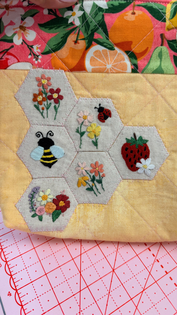 Stick & Stitch |1 " Hexagon Variety pack| Pack of 20 designs