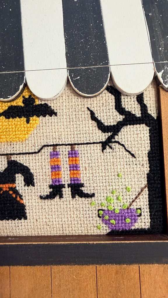 Season of the Witch Cross Stitch Pattern