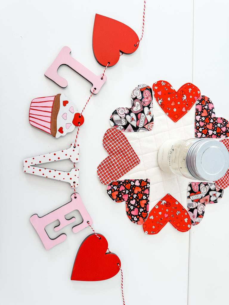 Love Garland | Wood DIY kit