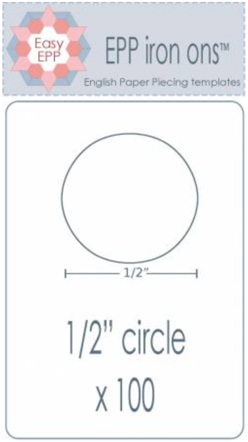 EPP-Iron On's | 1/2" circle