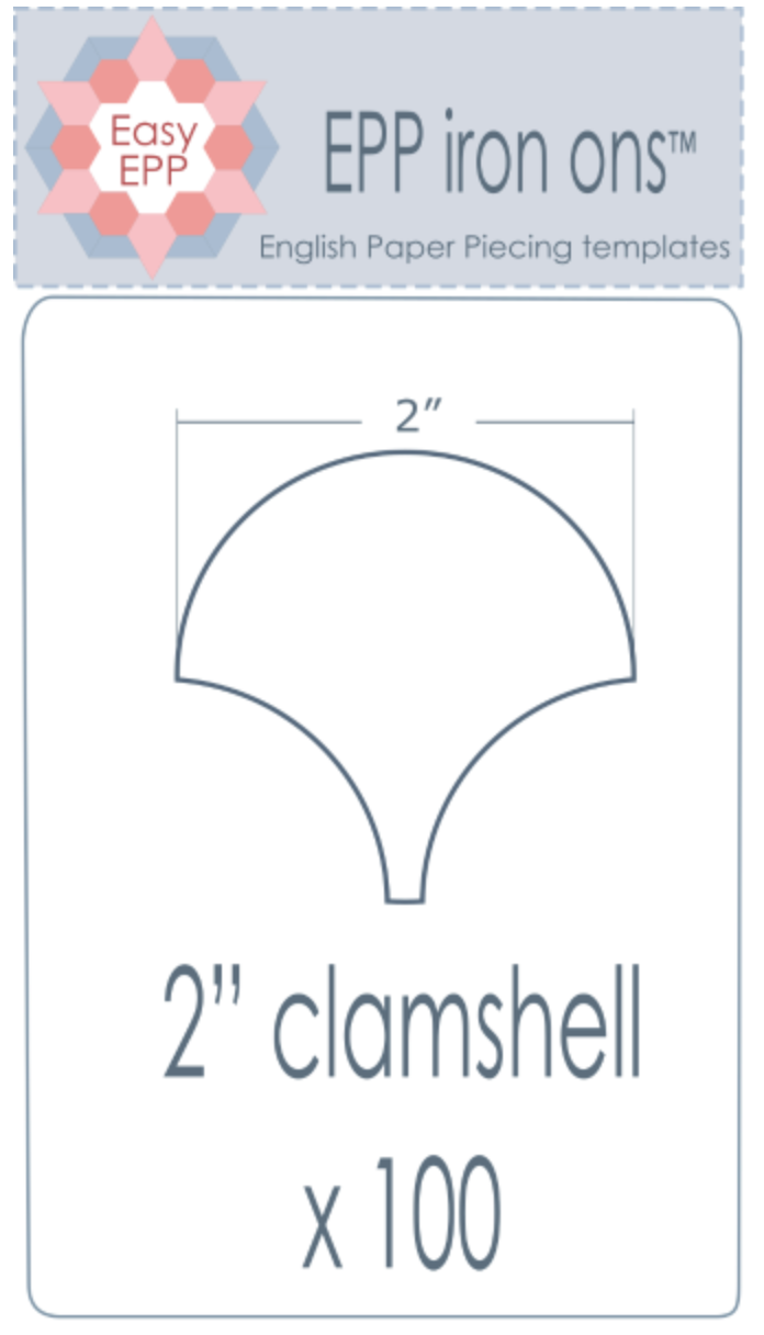 EPP-Iron On's | 2" clamshell