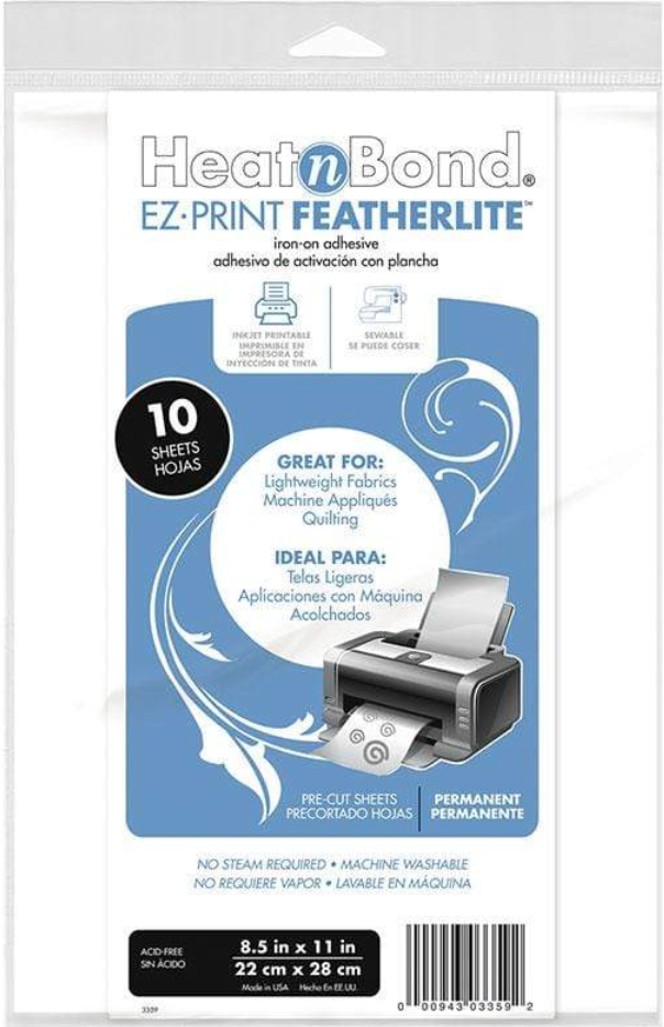 Heat n Bond EZ Print Feather Lite