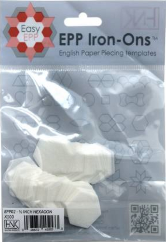 EPP-Iron On's | 1/2" hexagon