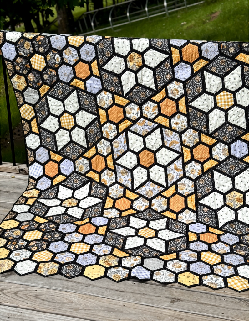 Sweet Honeycomb Quilt Pattern | Digital Pattern