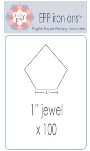 EPP-Iron On's | 1" jewel