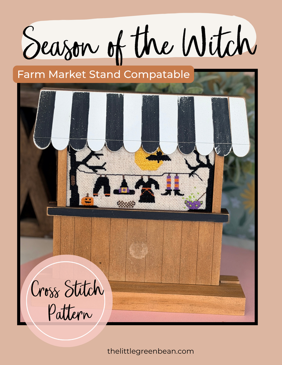 Season of the Witch Cross Stitch Pattern