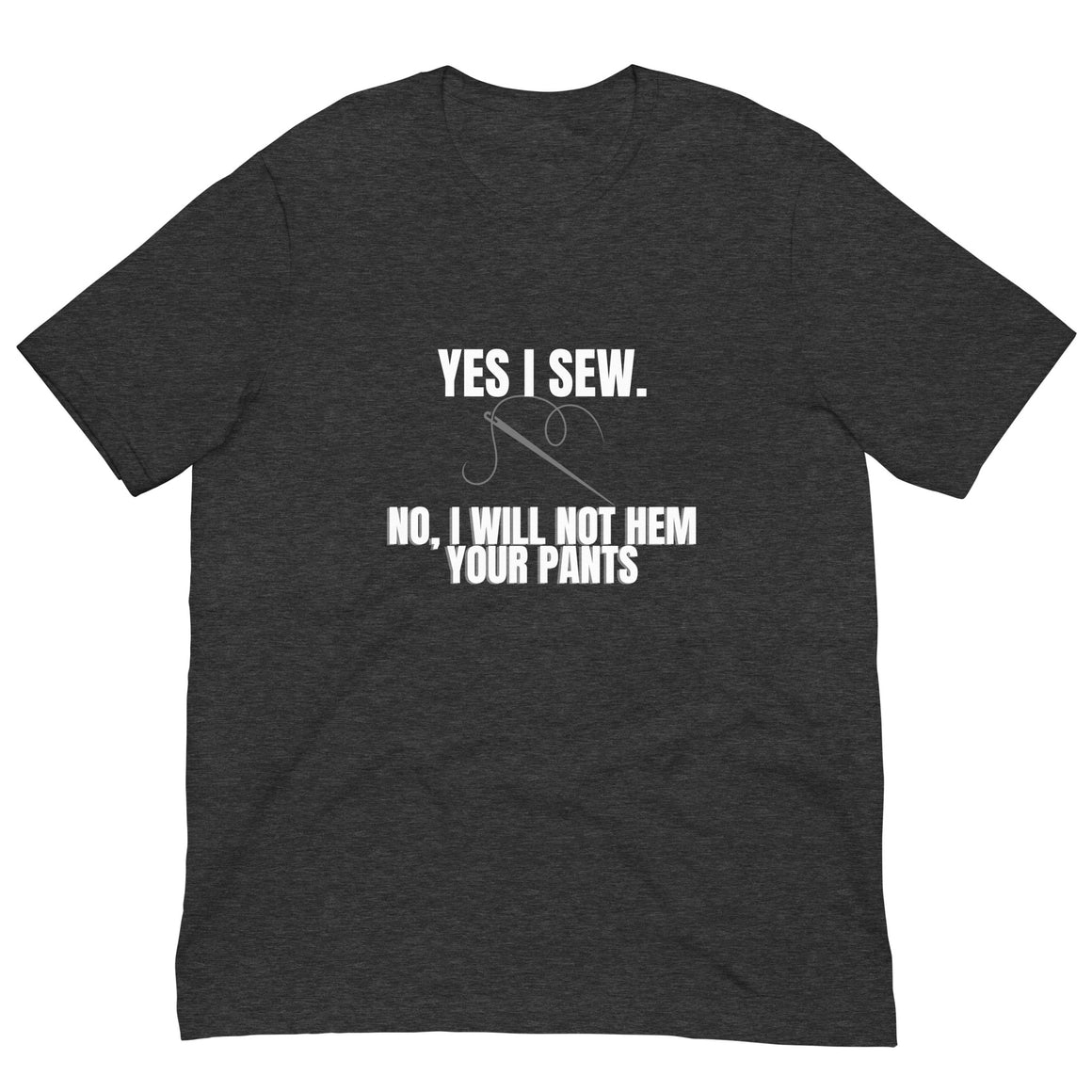 Yes I sew t-shirt