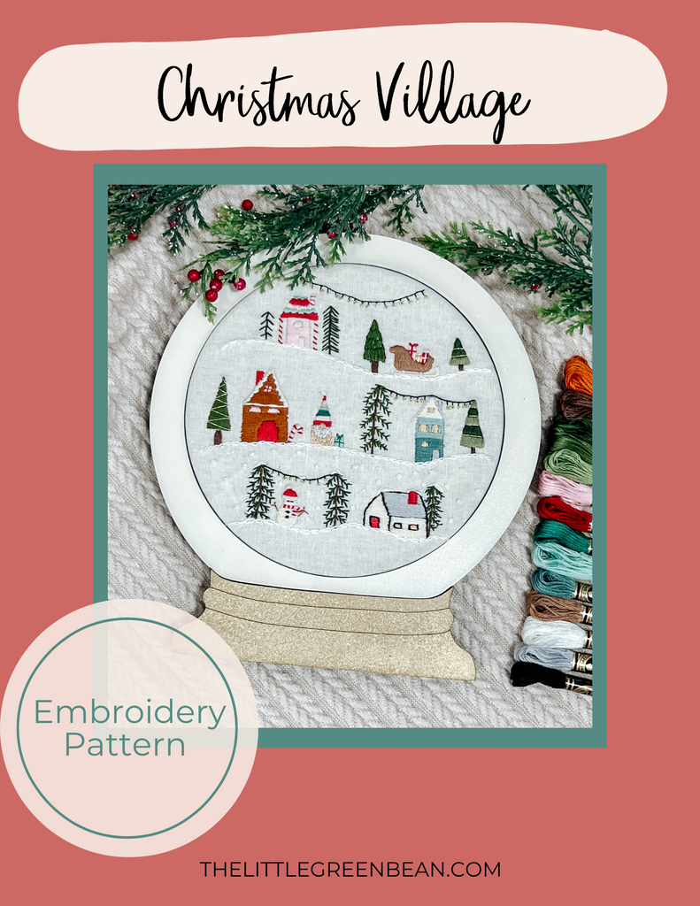 Christmas Village | Embroidery Pattern