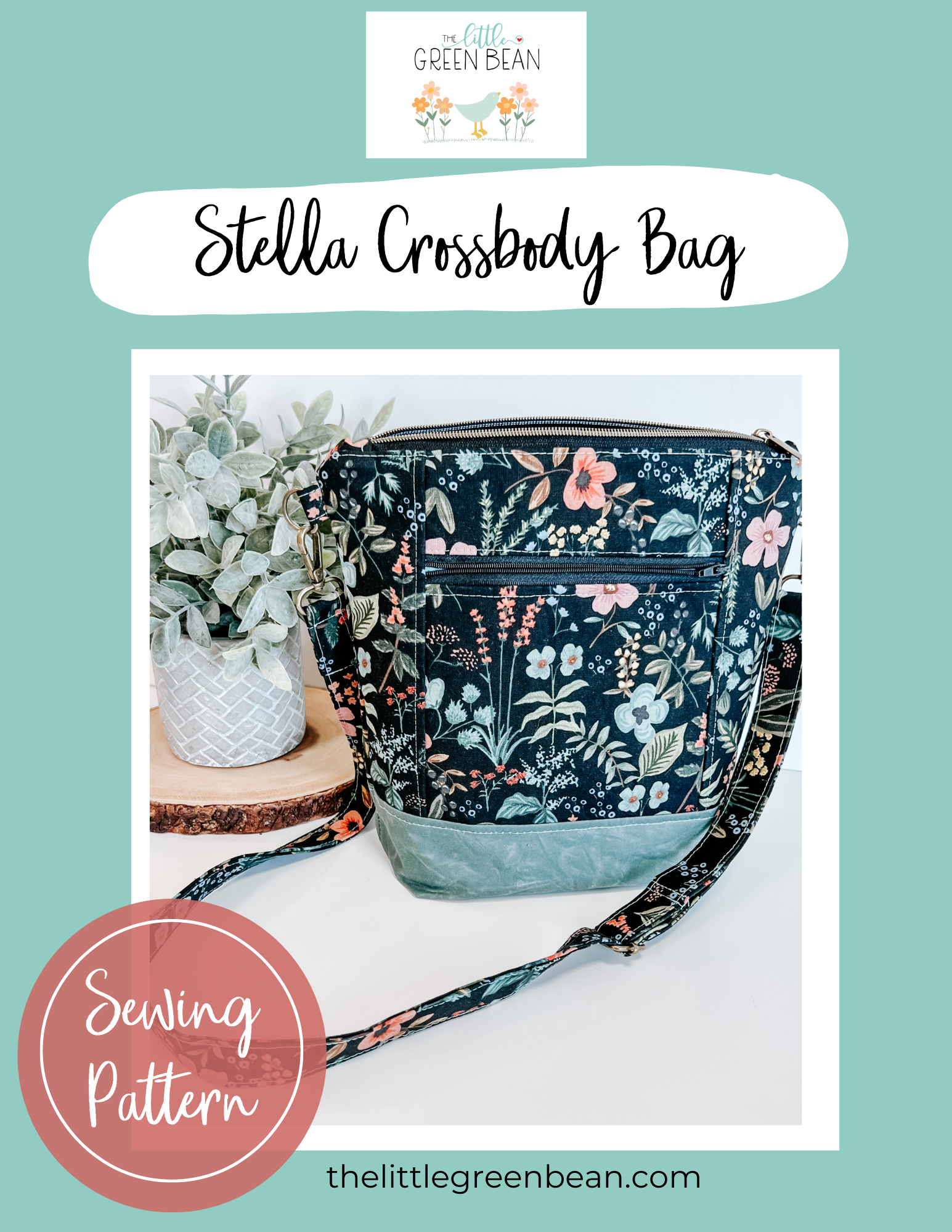 Stella Crossbody Bag PDF Pattern | Digital Download - The Little.