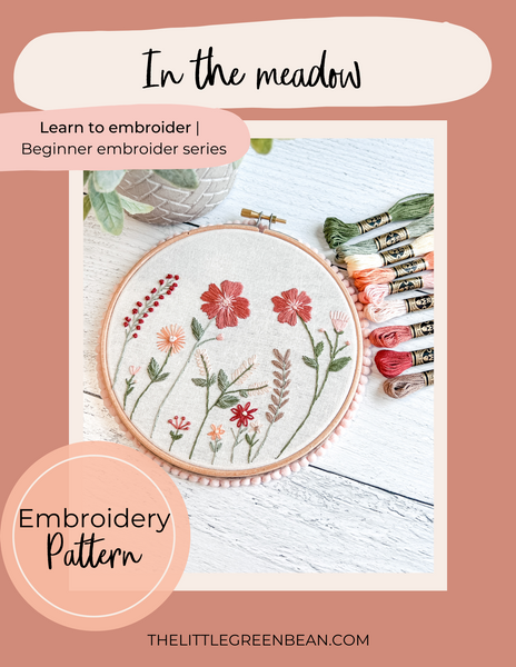 Embroidery & Applique Pattern  A time for fall - The little Green Bean