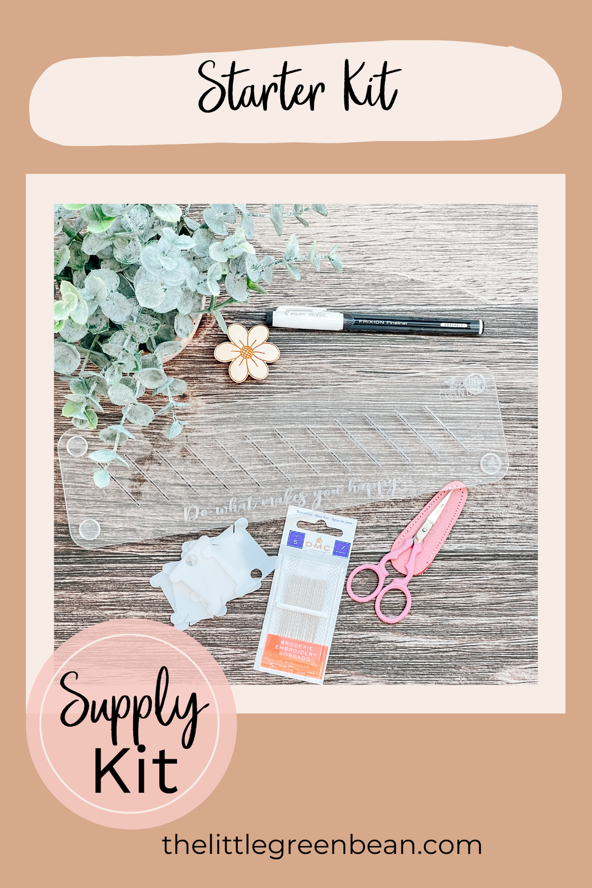 Embroidery Supply Kit | Starter Kit