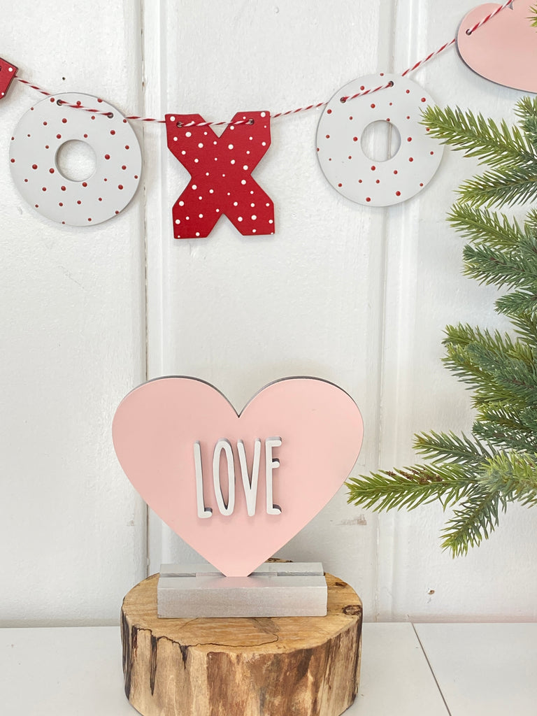 Valentine DIY |  Candy Heart w words