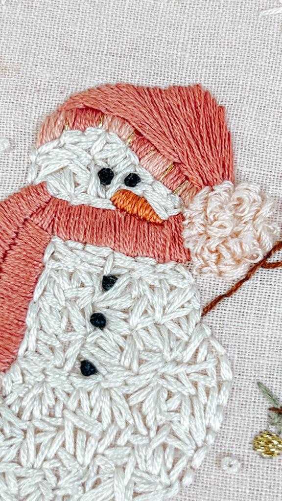Snowman hugs pattern | Digital Download