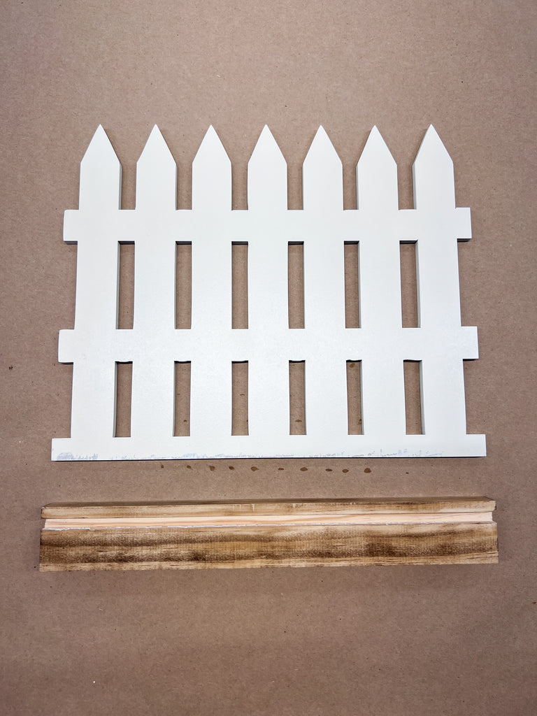 Embroidery Display Backer | Picket Fence DIY kit
