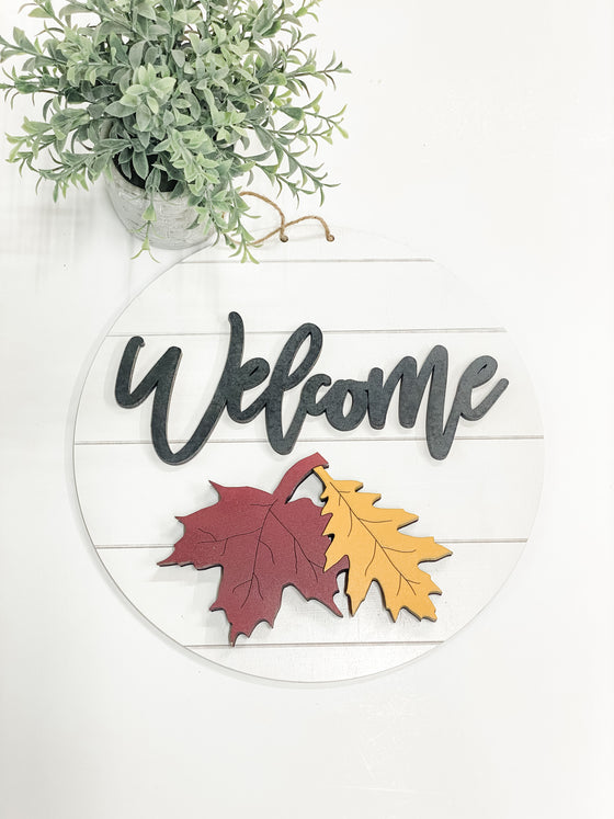 Fall leaves DIY Kit  | Interchangeable Pieces