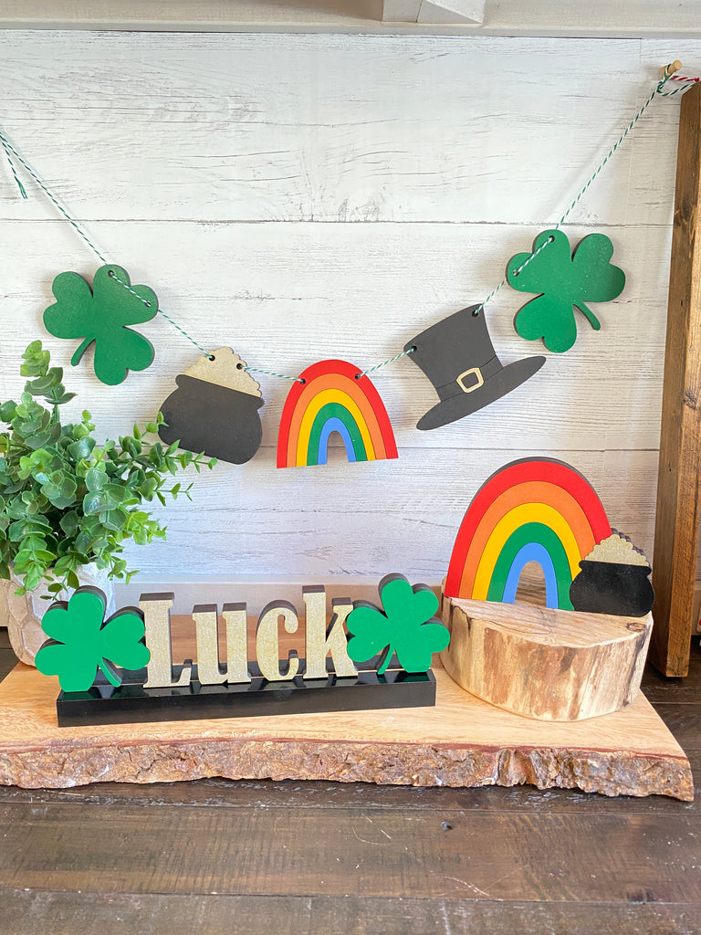 St Patricks DIY |  Luck Sign