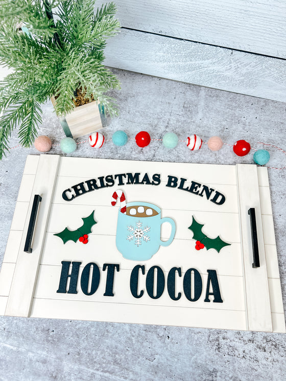 Christmas DIY Kits| Hot cocoa tray