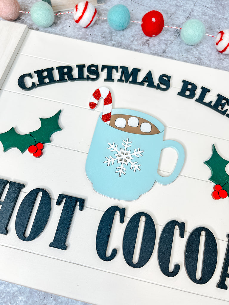 Christmas DIY Kits| Hot cocoa tray