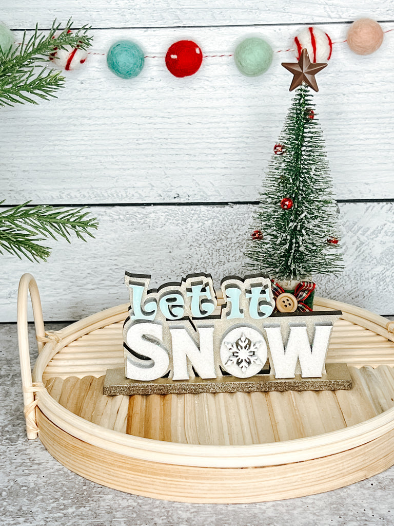 Christmas DIY Kits| Let it Snow