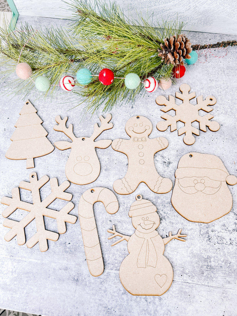 Christmas DIY Kit | Engraved Christmas Ornament Set