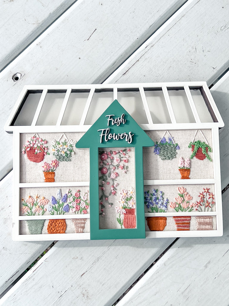 In the Greenhouse | Embroidery Kit Only