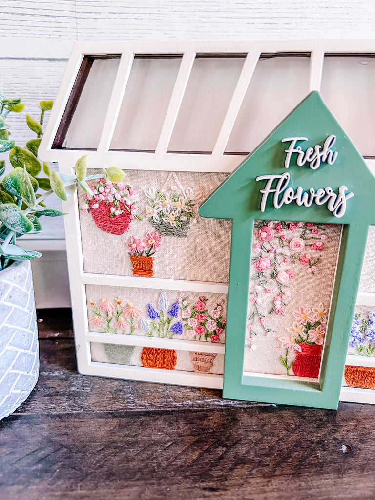 In the Greenhouse | Build your own Embroidery Kit