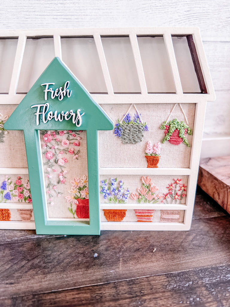 In the Greenhouse | Build your own Embroidery Kit