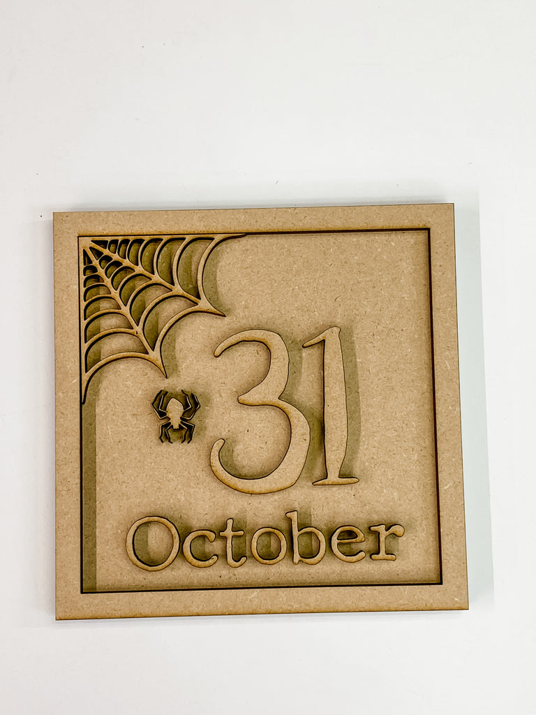 Halloween DIY Kits | Square 31 Sign-Unfinished