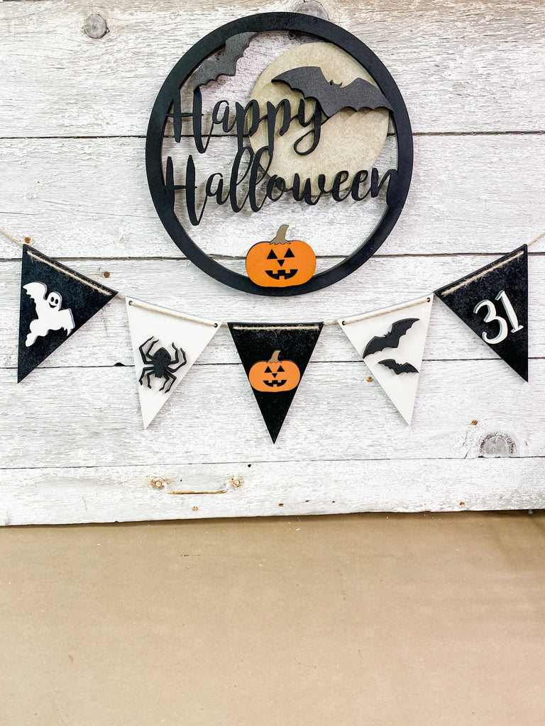 Halloween DIY Kits | Sign & Banner-Unfinished