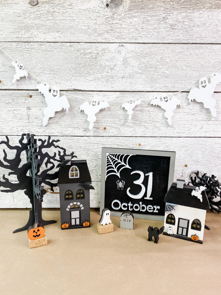 Halloween DIY Kits | Square 31 Sign-Unfinished